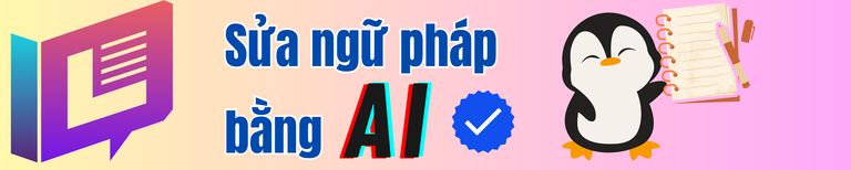 Sửa ngữ pháp bằng AI