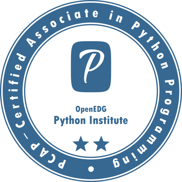 PCAP – Certified Associate in Python Programming